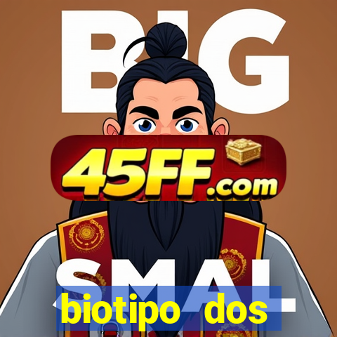 biotipo dos jogadores de futebol
